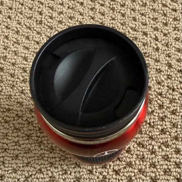 Mercedes-Benz Red Travel Thermos - Picture 2 of 5